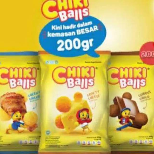 Jual Chiki Balls Keju Coklat Ayam 200 Gram Indofood Shopee Indonesia