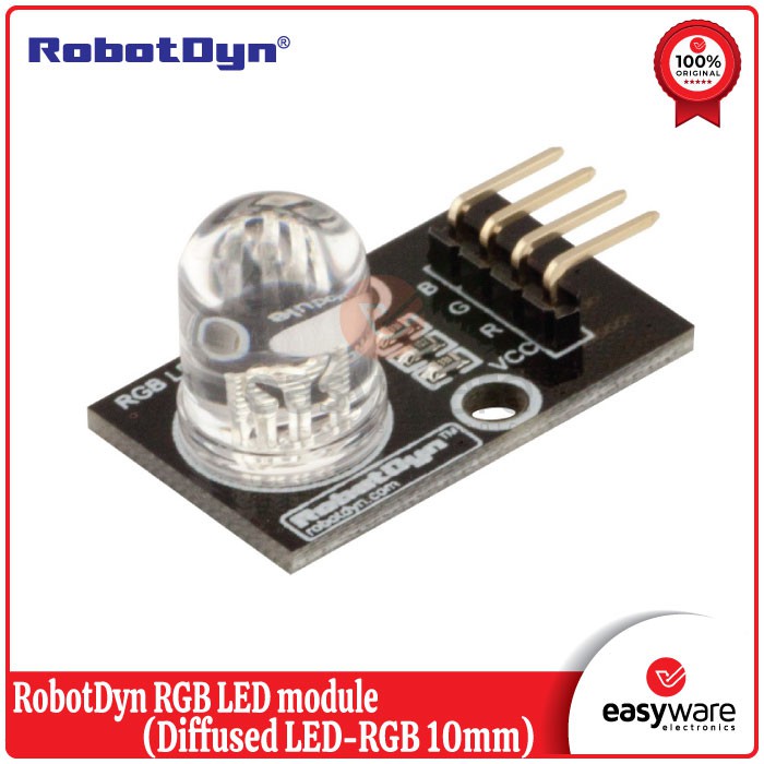 RobotDyn RGB LED module (Diffused LED-RGB 10mm)