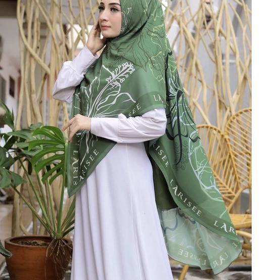 Limited - khimar printing larisee motif 01 by nf collection/khimar printing /khimar sultan ori/khima