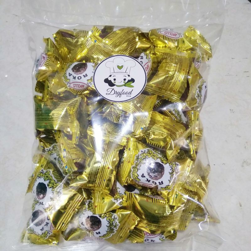 

Coklat roka apollo wafer ball isi 50 biji