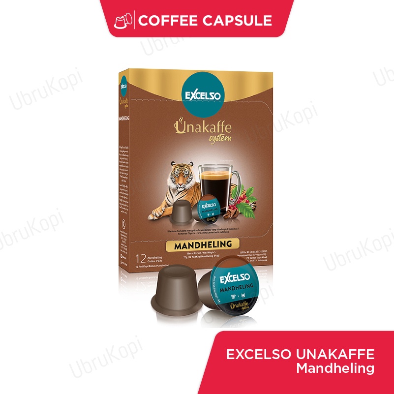 

Excelso Unakaffe Kopi Kapsul Mandheling (12pod / 6gr)