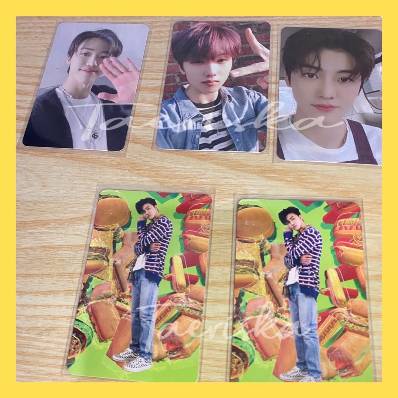 WTS PHOTOCARD PC JAEMIN JISUNG NCT DREAM HOT SAUCE ERA JEWEL CASE