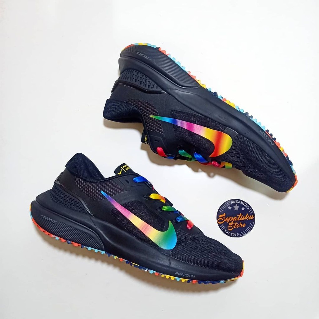 Sepatu Nike Zoom Vomero 15 Black MultiColor