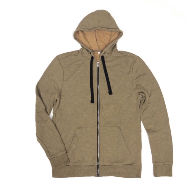 light zipper hoodie