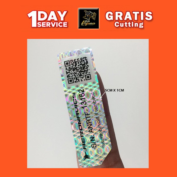 

SPH 5 1-6 Cetak Stiker Hologram Print Sticker Bentuk Persegi Tercepat Termurah