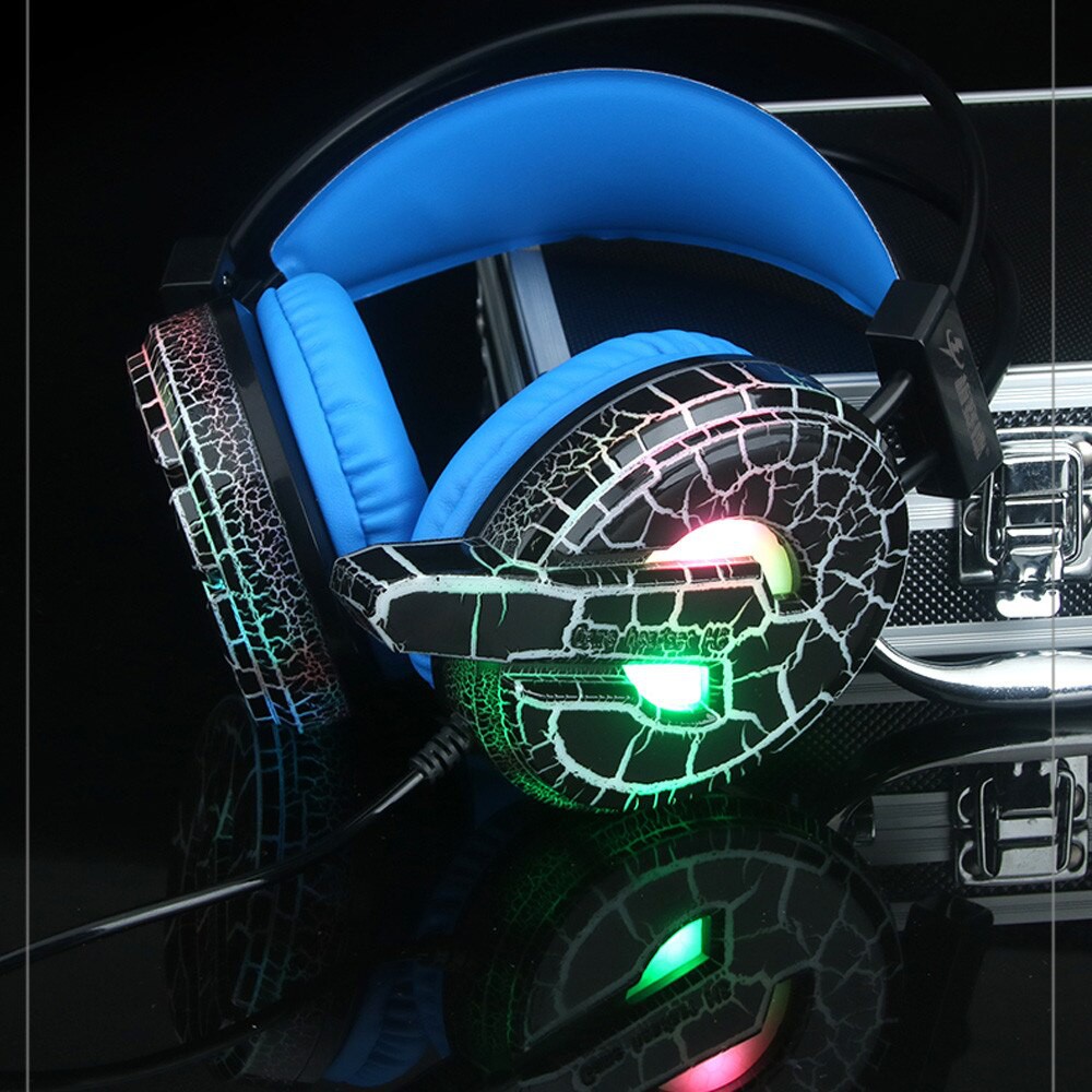 Headphone / Headset H6 Gaming Misde Stereo LED / Headphone Gaming FOR PC or Smartphone