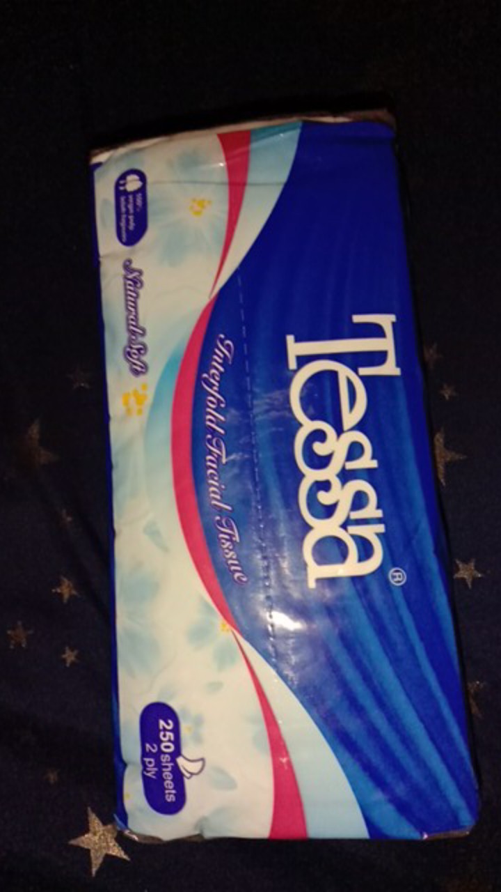 Tisu Wajah Tessa 250 Lembar 2 Ply Natural Soft | New Product Tessa