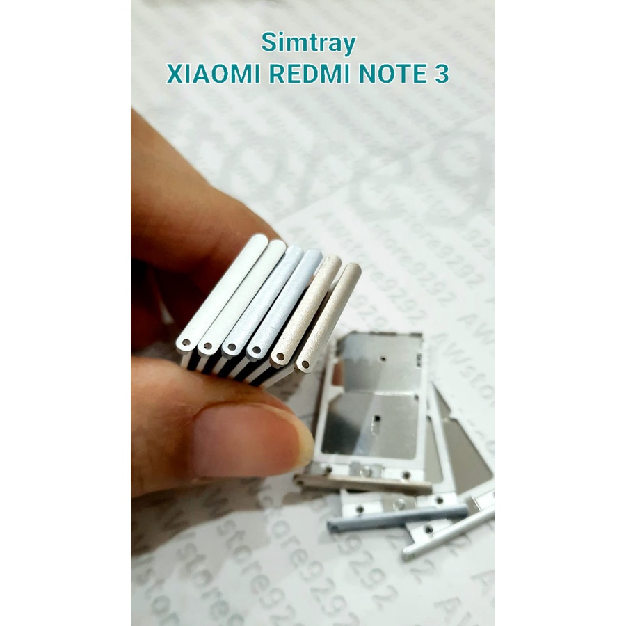 Slot Tempat Dudukan Kartu Simcard Sim card Lock Simtray Sim Tray Xiaomi Redmi Note 3