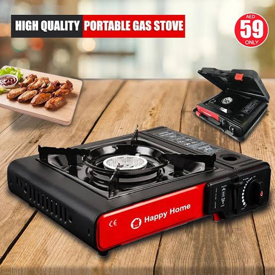 Happy HOME Kompor Portable Camping B-155 Gas Stove 2in1