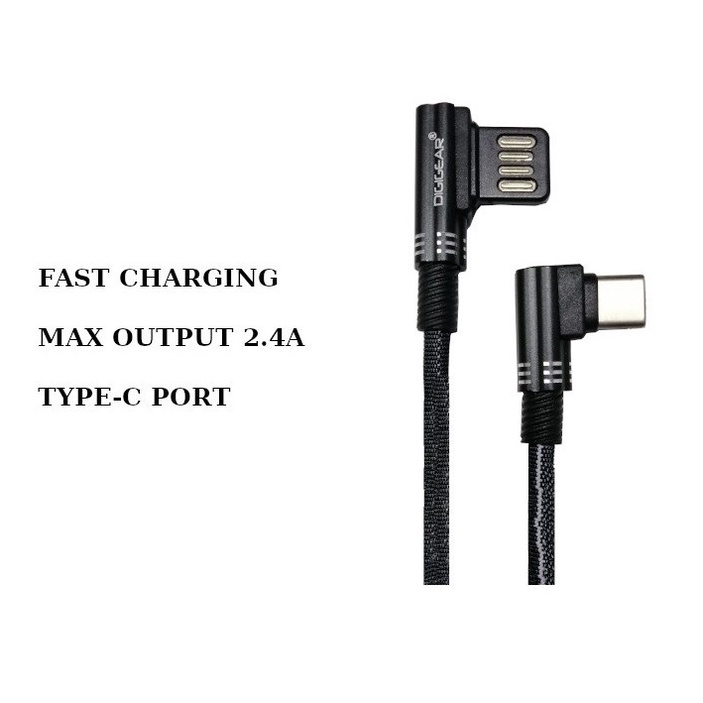 Kabel data Type C Fast Charging 2.4A Gaming L
