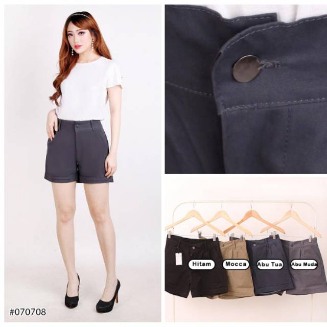 Celana Pendek Hotpants Twill