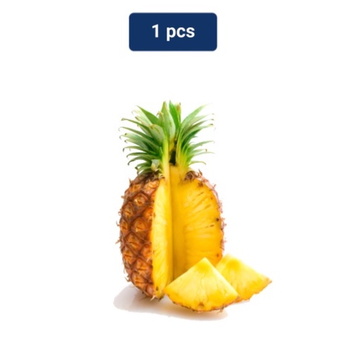 

Nanas Madu Lokal Premium (Kupas/Non-Kupas) [1pcs] Buah Nanas Segar - Fresh Pineapple Fruit