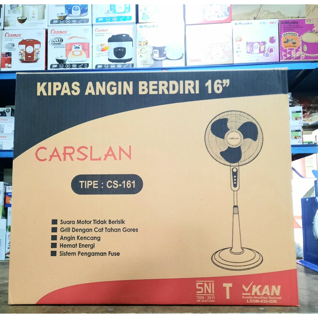 CARSLAN 16 inch Kipas Angin Berdiri CS-161