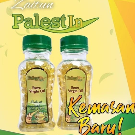 COD Kapsul Minyak zaitun asli - Minyak zaitun extra virgin olive oil - Kapsul zaitun Palestin