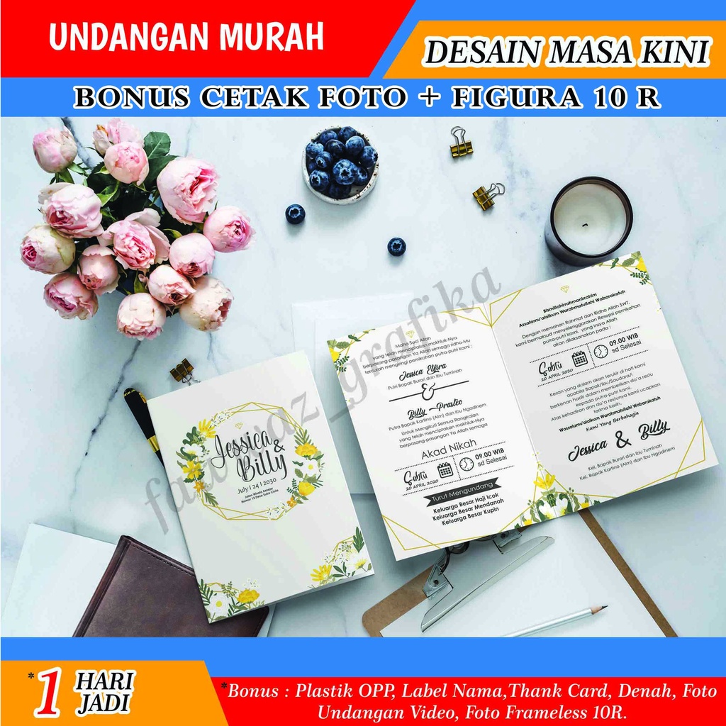 undangan, undangan nikah, undangan pernikahan, undangan murah, undangan khitanan, undangan rustic, u