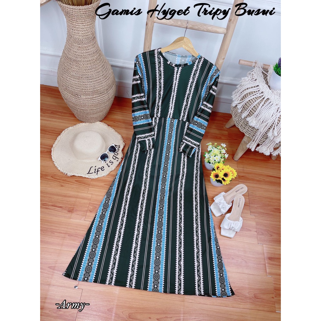 Gamis Hyget Busui Lanjutan Katalog Gamis Murah Gamis Hyget Gamis 30ribuan AH-HY.TRIPY BSUI army