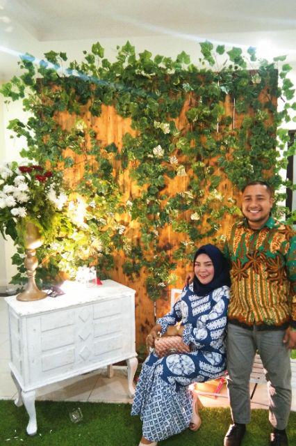 Gamis Rempel Lawasan Indigo Busana Batik Wanita Cantik Modern Casual Formal Katun Premium Eksklusif