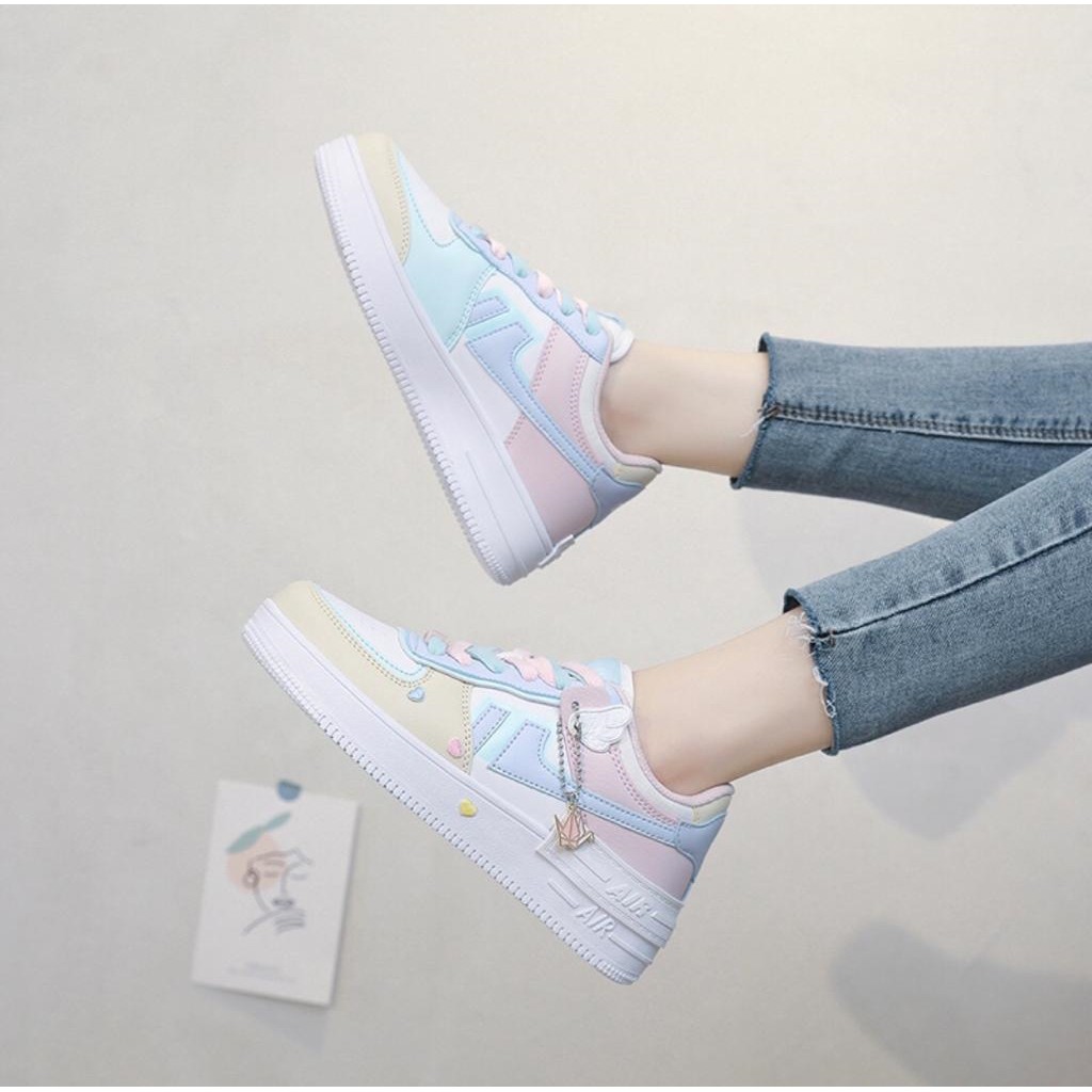 [Original Ber-Hologram] SNEAKYSHOES Dailu Sepatu Wanita Sneakers Shoes 1102-6