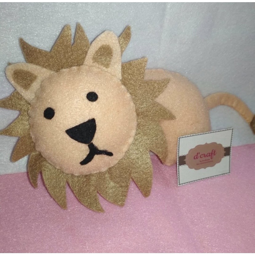 Boneka Flanel Hewan Mini