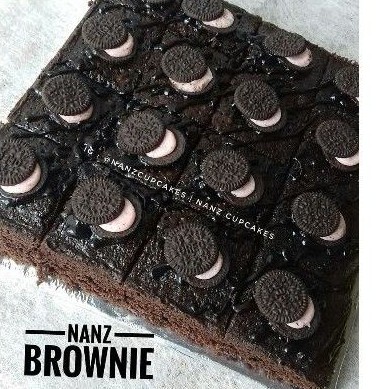 

Nanz Brownie with mini Oreo