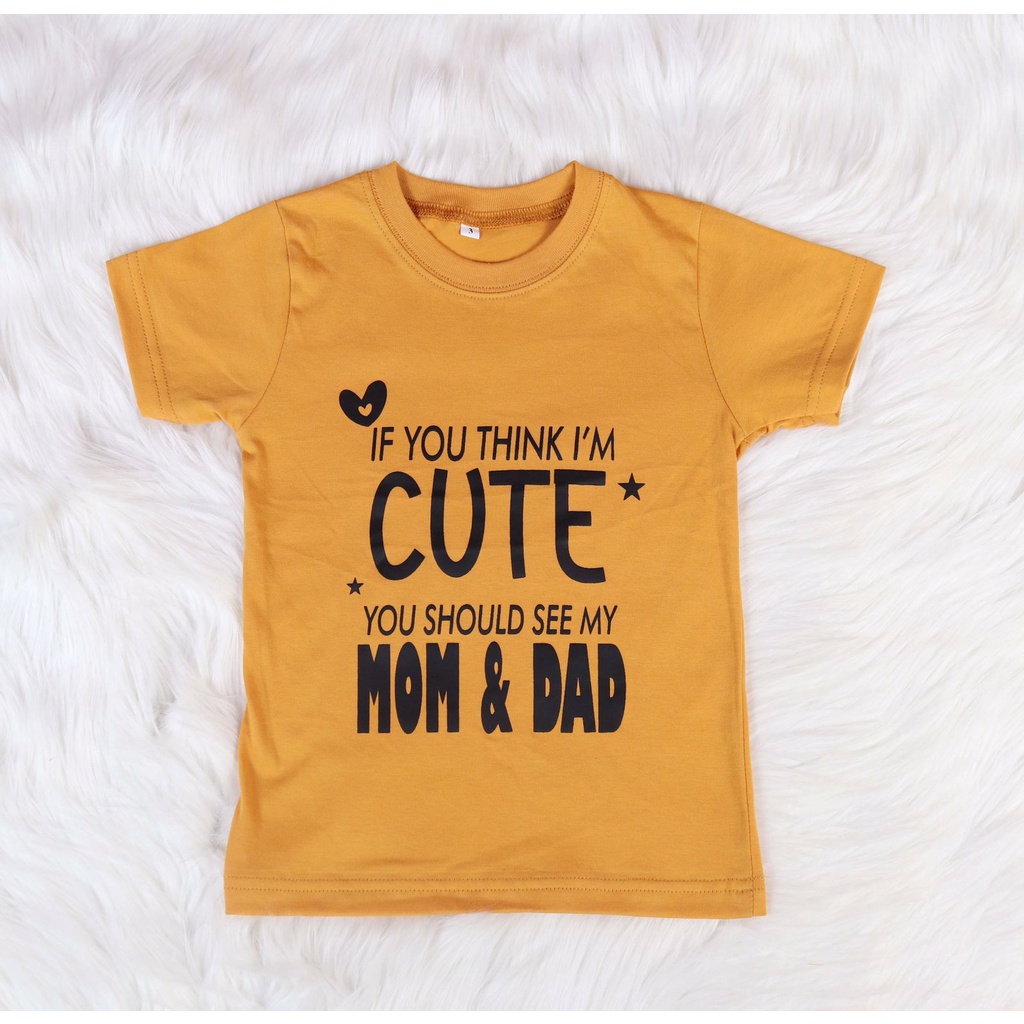 KAOS ANAK GAMBAR BERUANG HUGME BEE AND BEAR