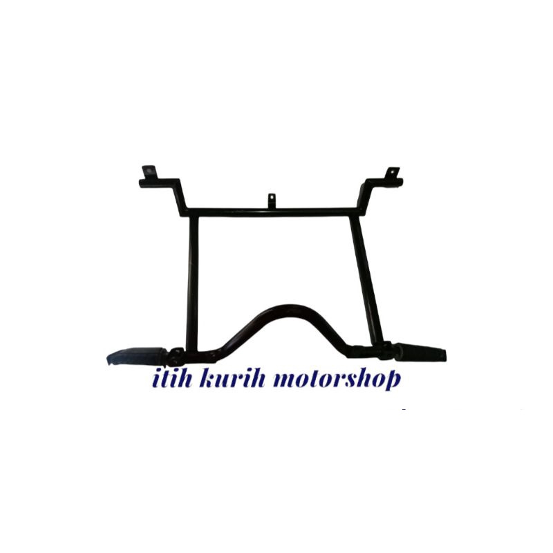 crashbar dudukan lampu barstep depan vario125vario150 led