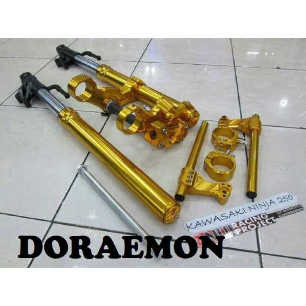 Shock upsidedown double disc nui ninja 250r ninja 250 fi