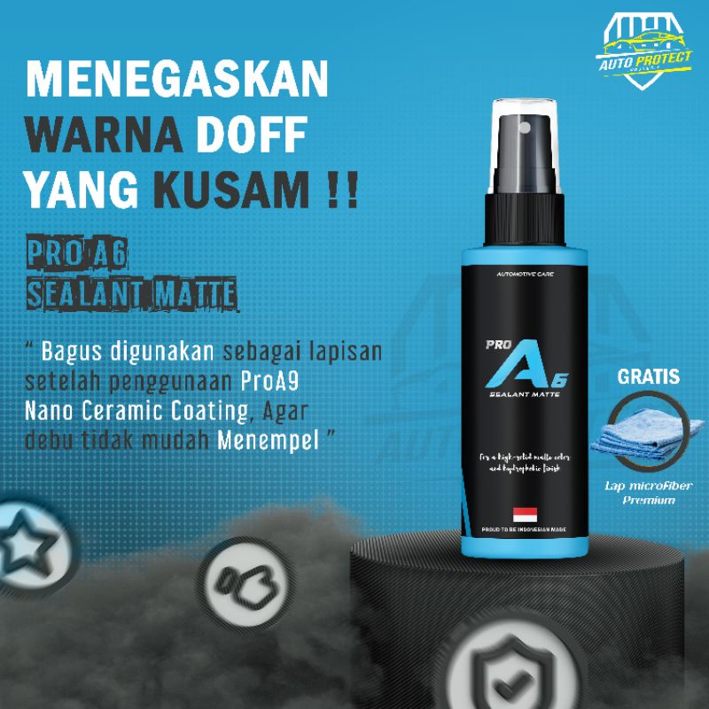 Pengkilap Body Motor Mobil Perawatan Kendaraan Cat Matte Doff Kit Poles Motor Multiguna Autoprotect