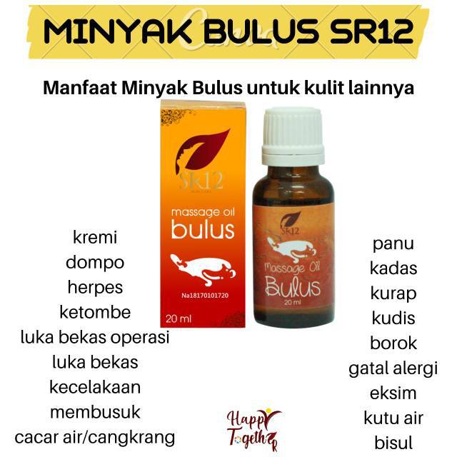 Minyak Bulus Sr12 Pengencang Pd Mrp Obat Gatal Panu Borok Penghilang Bekas Luka Stretchmark Shopee Indonesia