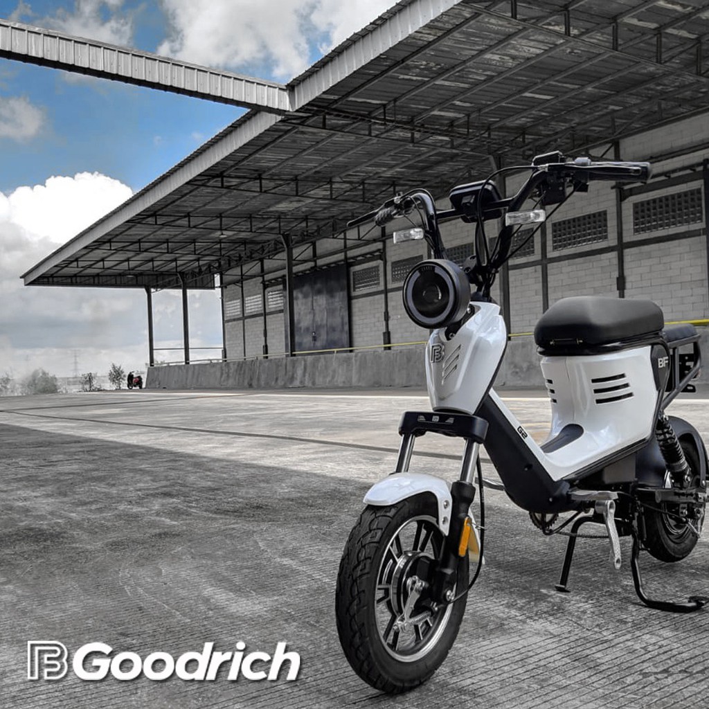 SEPEDA LISTRIK GOODRICH BF-G2 PUTIH