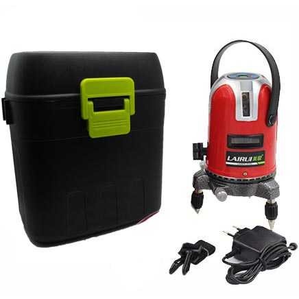 Laser Level Merah Self Leveling Laser Red 5 Line 6 Point Waterproof