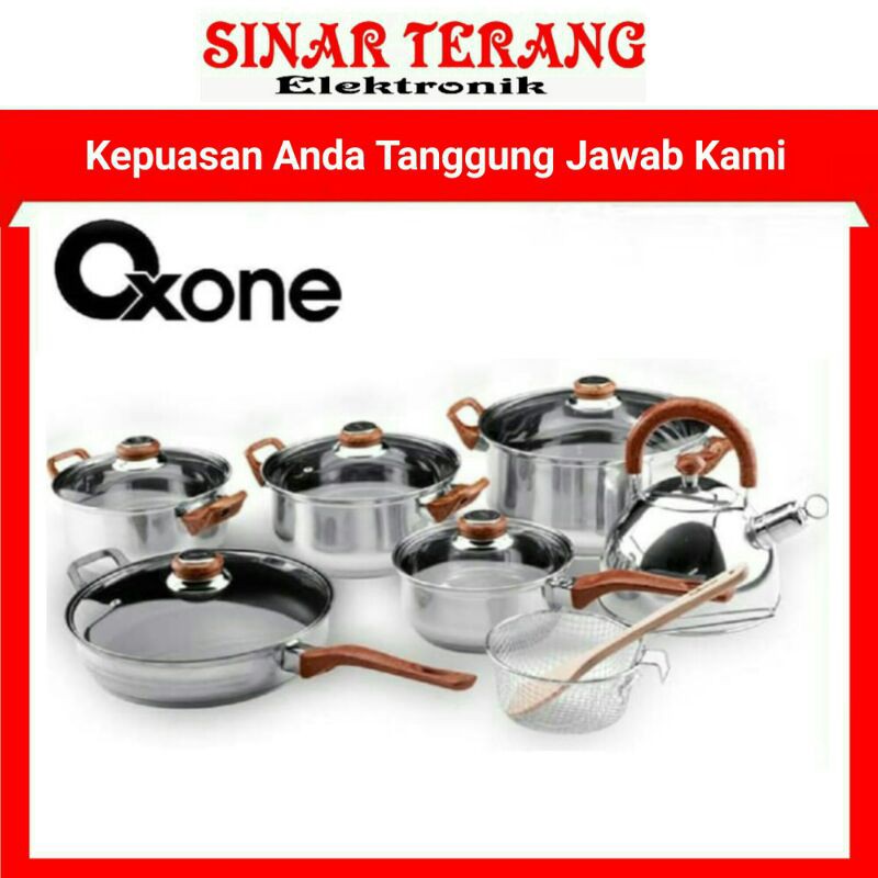 ECO COOKWARE SET / OXONE PANCI SET OX-933 / OX933 / OX 933 (12+2 PIECES)