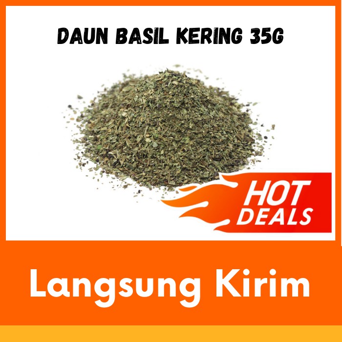 

Daun Basil Kering Turkey Bumbu Masak Impor Murah
