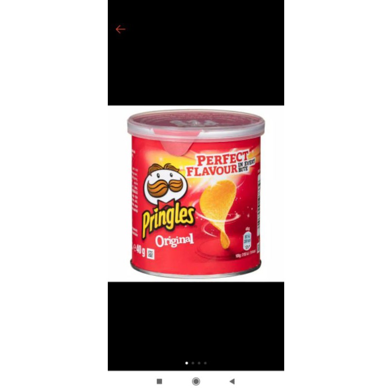 

Pringles snacks@40g