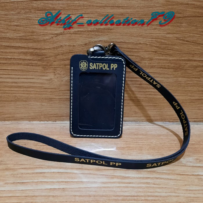 

Cuci Gudang Tempat Id Card Satpol Pp Kulit Holder Id Card Kulit Pol Pp Kalung Bergaransi
