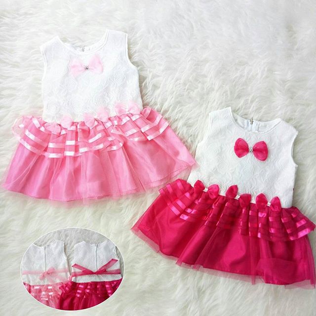 Party dress rereth baju bayi anak