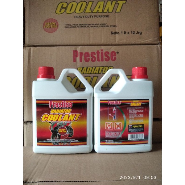 Air Radiator coolant PRESTISE (Hijau/merah) 1 ltr