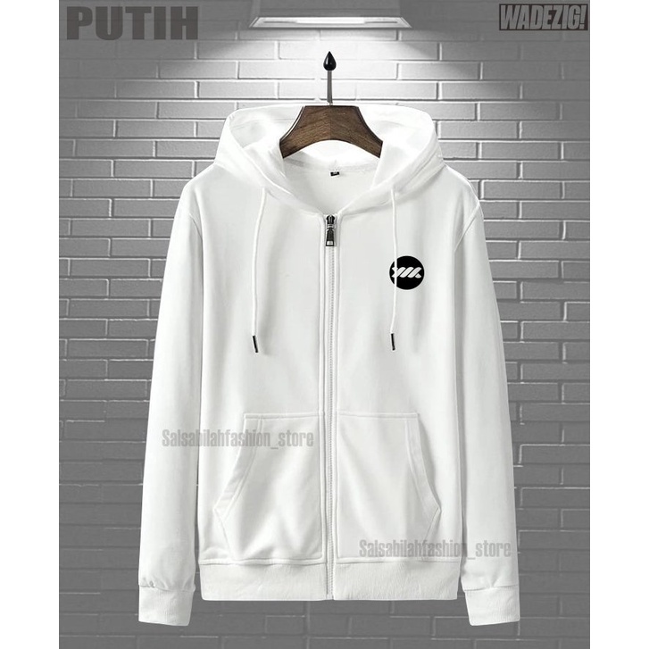 TERMURAH !! COD Jaket Sweater Hoodie Ziper Pria Distro wadezigOriginal Big Size Jumbo M - XXL 3XL