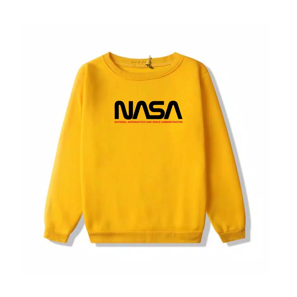 SWEATER OVERSIZE CREWNECK NASA STREETWEAR  SWEATSHIRT PRIA DAN WANITA