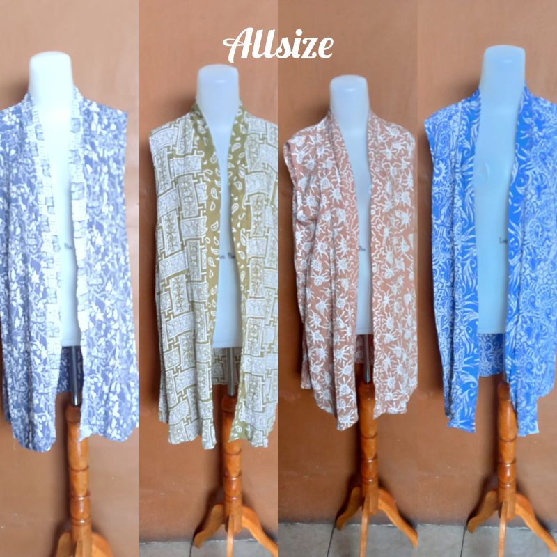 BATIK CARDI / CARDIGAN WANITA MOTIF BATIK