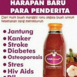 XAMTHONE PLUS JUS SARI KULIT MANGGIS ORIGINAL XHAMTONE XAMTHON XAMTON