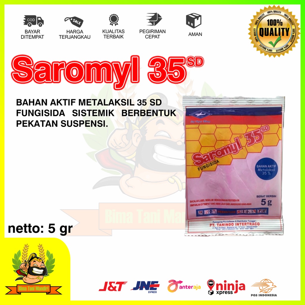 Saromyl 5 Gram Metalaksil Fungisida
