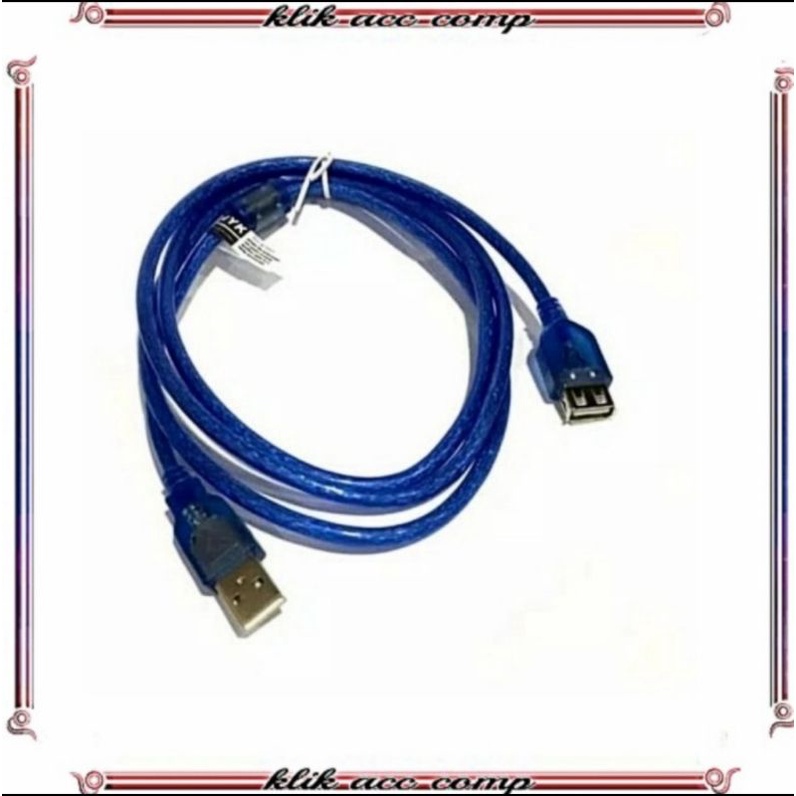 kabel usb extension 1,5meter perpanjangan