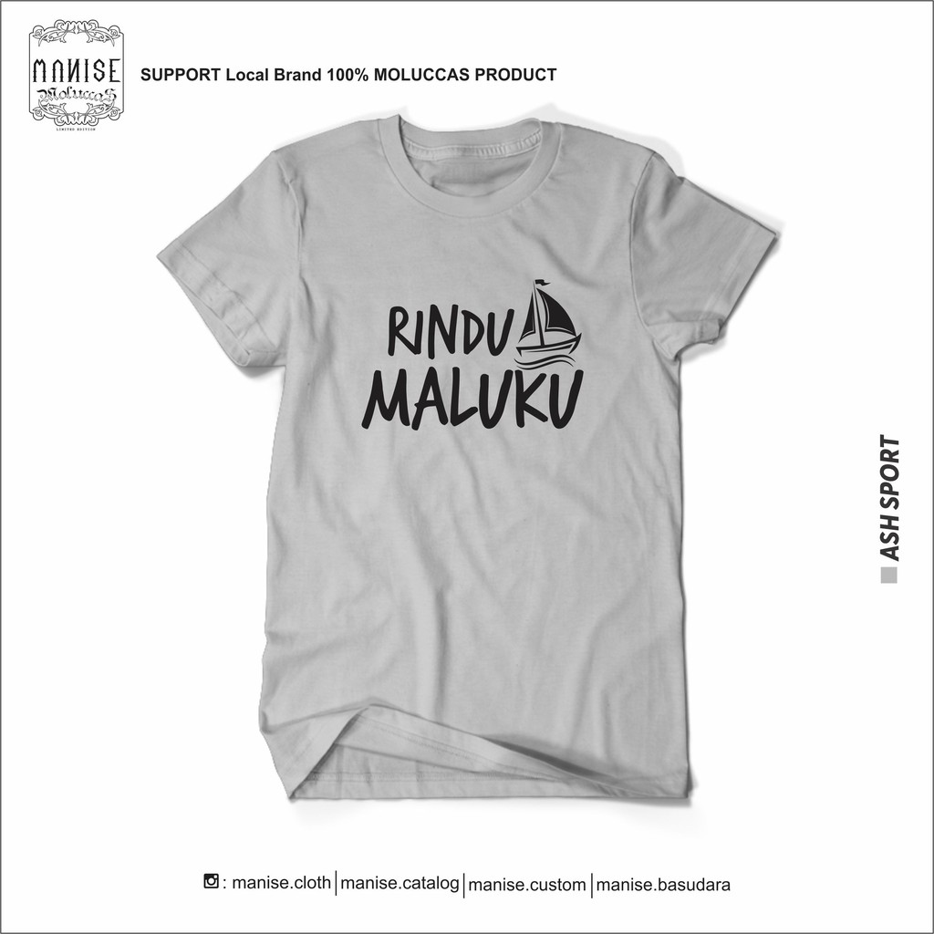 MANISE.cloth | RINDU MALUKU - KAOS AMBON-MALUKU