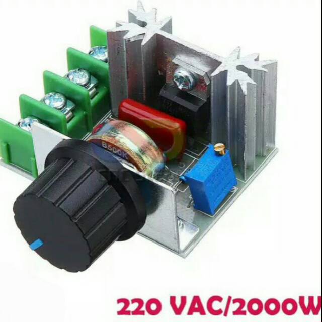 Dimmer pengatur kecepatan motor arus AC
