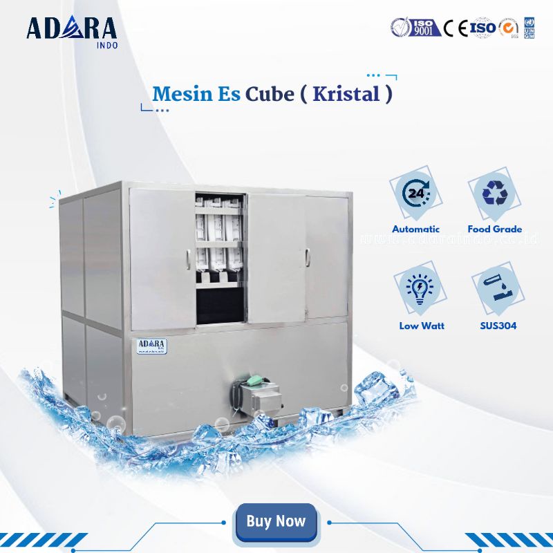 Mesin pembuat es batu 5ton cube