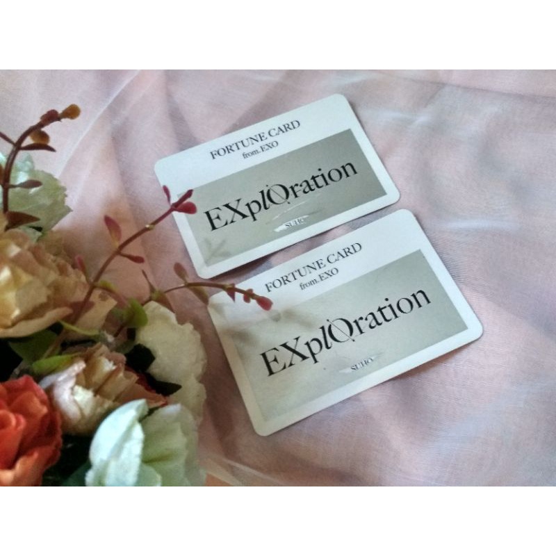 [ READY OFFICIAL ] fortune card exploration suho