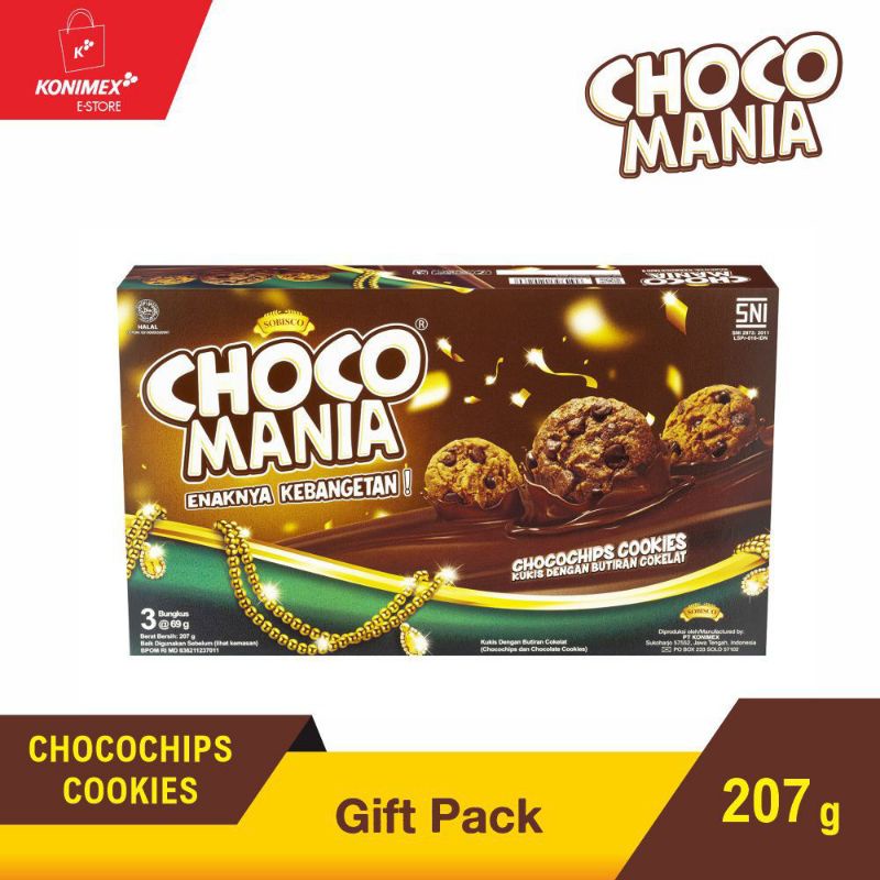 

Choco Mania Chocochips Cookies 207g