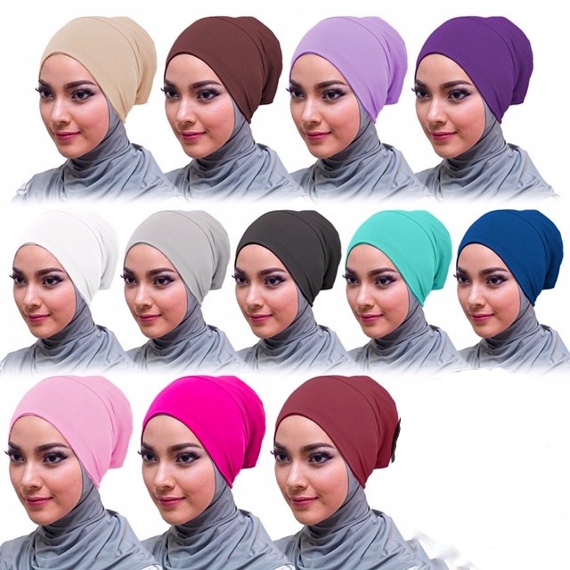 Ciput Hijab Arab Polos / Ciput Arab Kaos / Inner Basic Premium