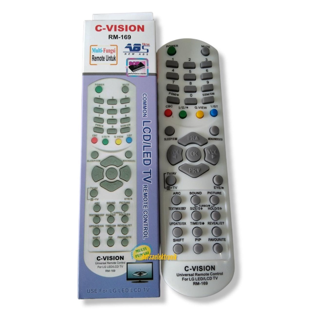 Remote remot tv LG universal RM-169